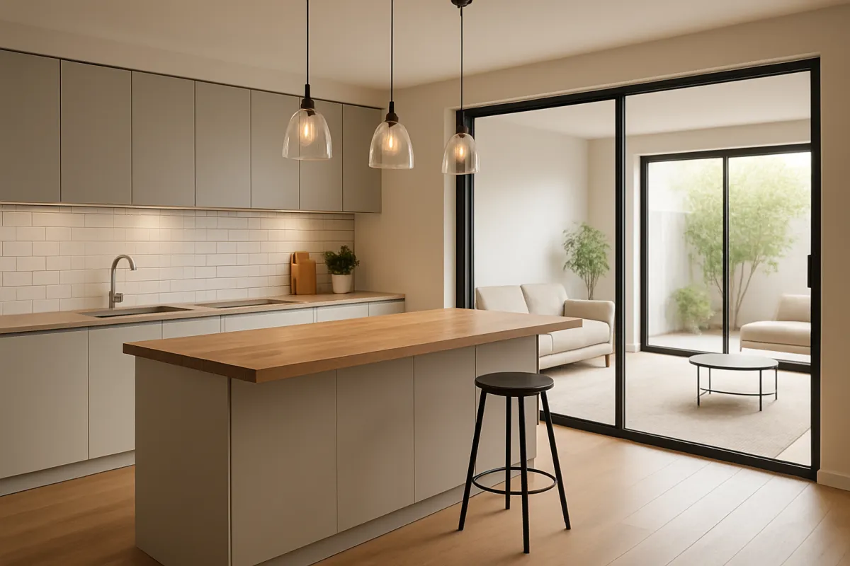 Cucina Open Space: Come Separare gli Ambienti Senza Mura