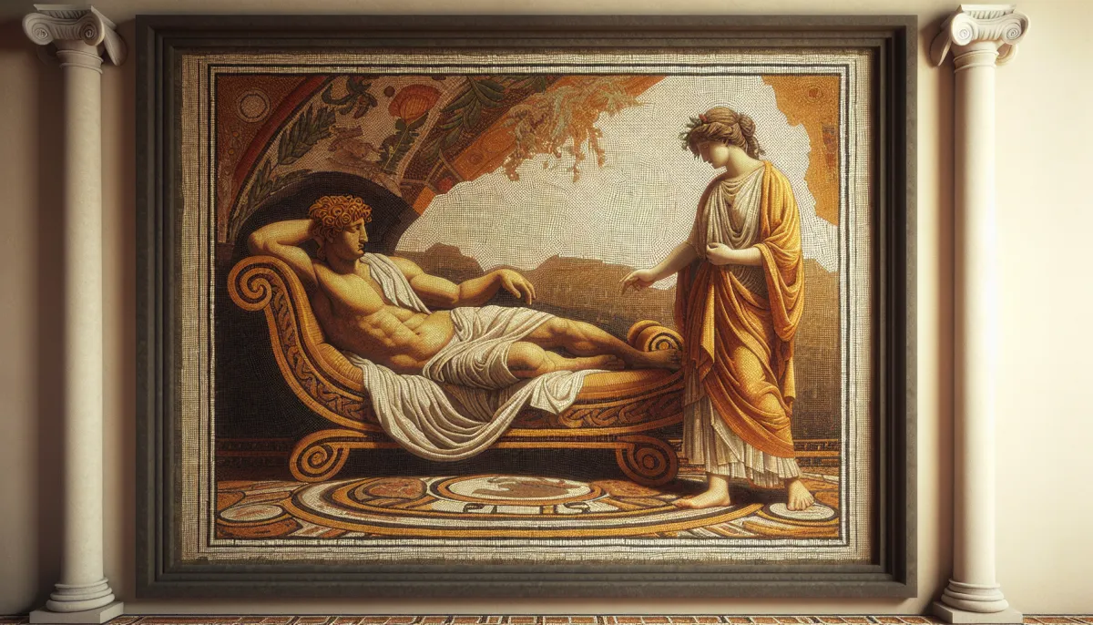 Ritrovamento e Restituzione: La Storia del Mosaico degli Amanti a Pompei