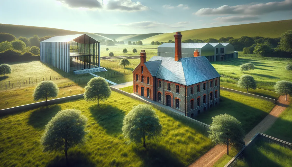 Un'armonia di Storia e Modernità: Il Padiglione in Acciaio che Espande una Fattoria Storica nel Monaro Plateau